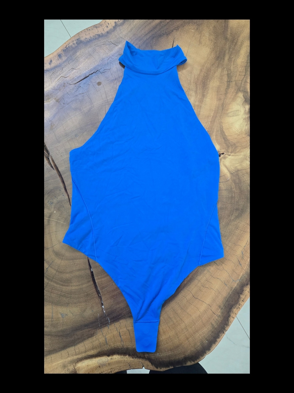 Lululemon High-Neck Bodysuit - Blue